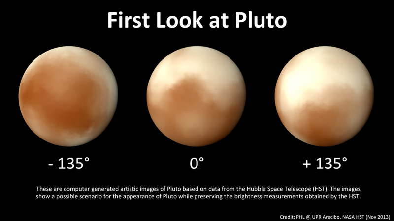 Illustration for article titled The surface of Pluto like you've never seen it before